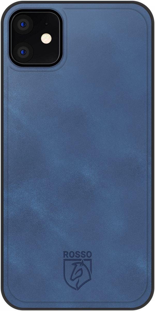 Rosso Element Uitneembaar 2-in-1 Apple iPhone 11 / XR Hoesje Blauw afbeelding 2