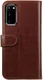 Rosso Element 2-in-1 Samsung Galaxy S20 Hoesje Bruin afbeelding 9
