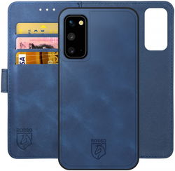 Rosso Element 2-in-1 Samsung Galaxy S20 Hoesje Blauw afbeelding