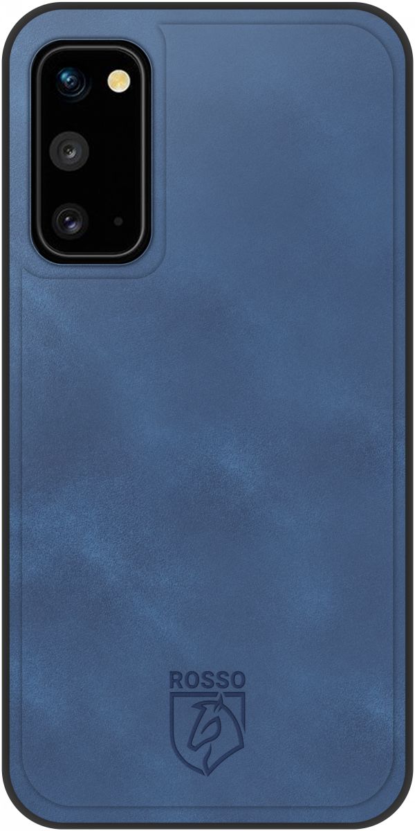 Rosso Element 2-in-1 Samsung Galaxy S20 Hoesje Blauw afbeelding 2