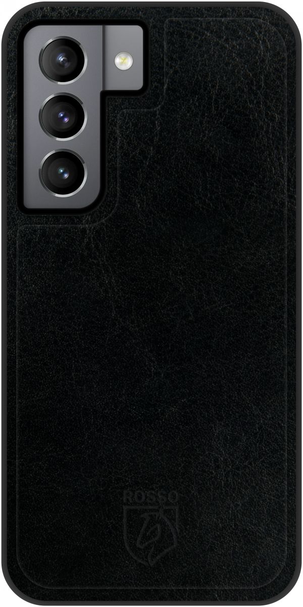 Rosso Element 2-in-1 Samsung Galaxy S21 Hoesje Zwart afbeelding 2