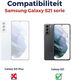 Rosso Element 2-in-1 Samsung Galaxy S21 Hoesje Blauw afbeelding 9