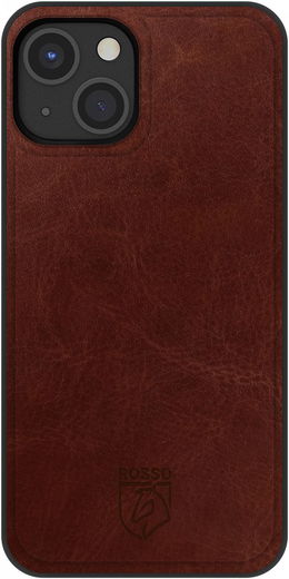 Rosso Element 2-in-1 Apple iPhone 13 Mini Hoesje Bruin afbeelding 3