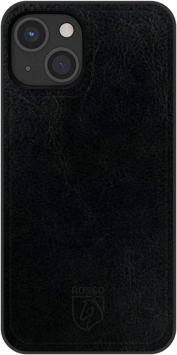Rosso Element 2-in-1 Apple iPhone 13 Hoesje Zwart afbeelding 2
