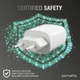 4smarts DoublePort 30W USB-A QC en USB-C Power Delivery Adapter Wit afbeelding 6