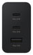 Originele Samsung Trio 65W Power Adapter USB-C / USB Snellader Zwart afbeelding 2