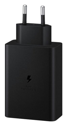 Originele Samsung Trio 65W Power Adapter USB-C / USB Snellader Zwart afbeelding 7