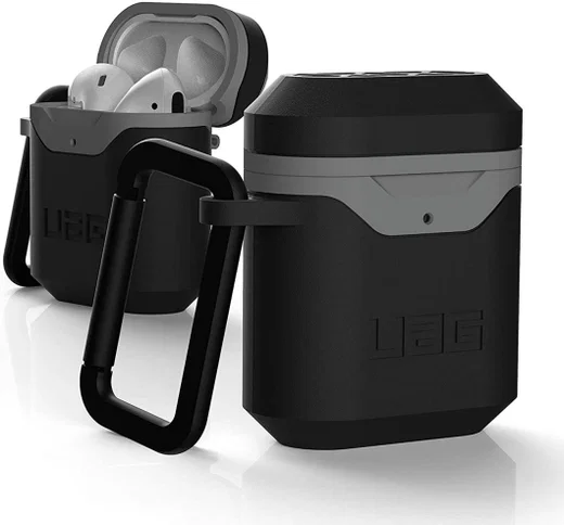 Urban Armor Gear Apple AirPods Hoesje Hard Case Zwart Grijs afbeelding 1