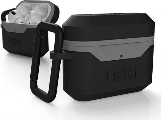 Urban Armor Gear Apple AirPods Pro Hoesje Hard Case Zwart Grijs afbeelding 1