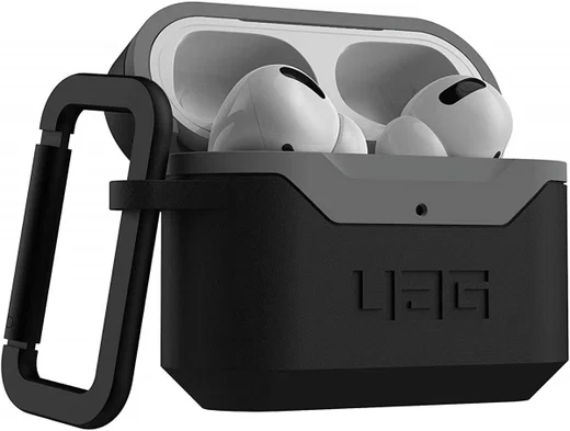 Urban Armor Gear Apple AirPods Pro Hoesje Hard Case Zwart Grijs afbeelding 2