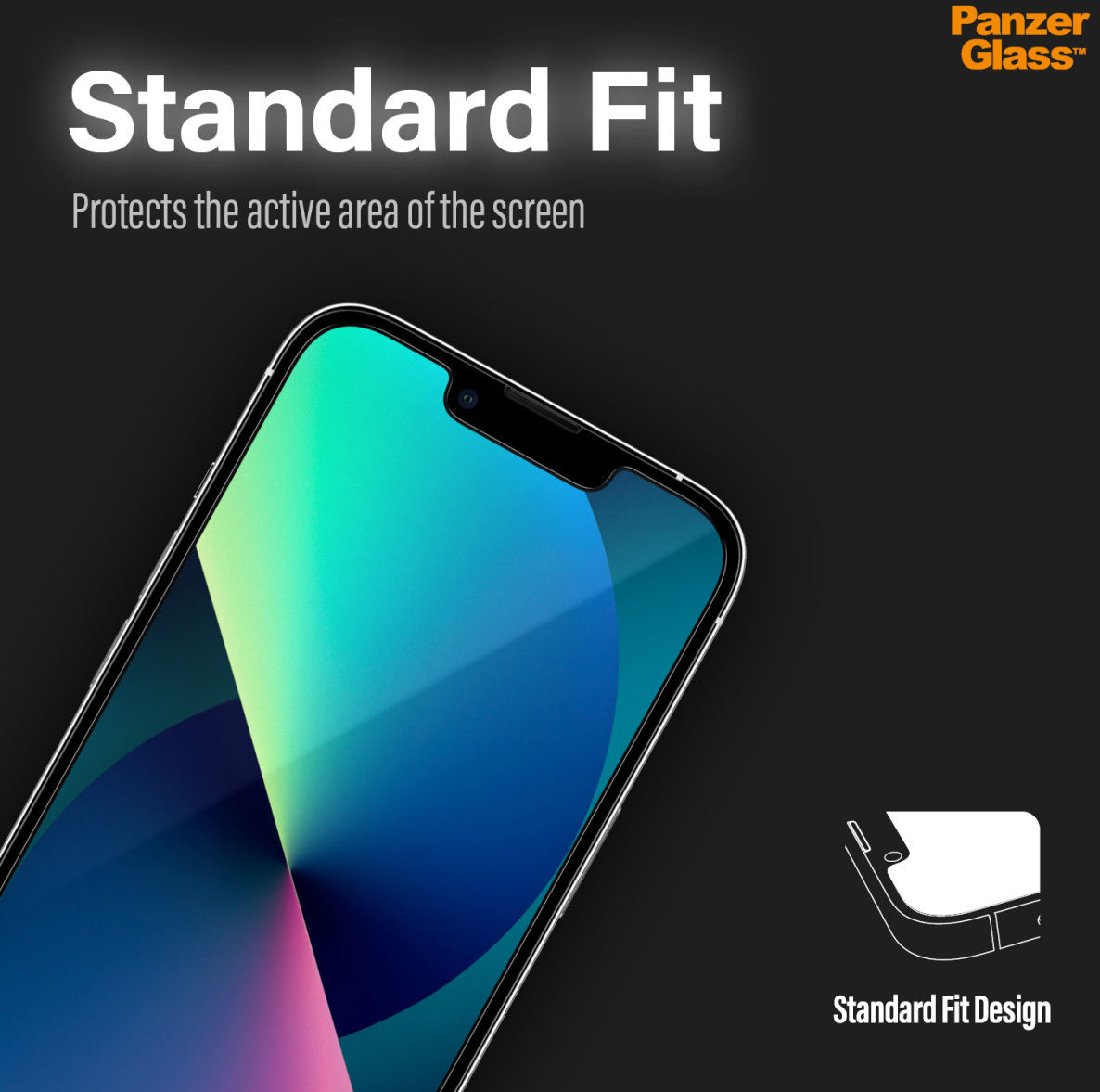 PanzerGlass iPhone 13 / 13 Pro Screenprotector Antibacterieel afbeelding 4