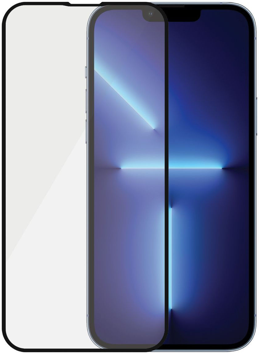 PanzerGlass iPhone 13 Pro Max Screenprotector Antibacterieel Zwart afbeelding 4