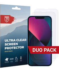 Rosso Apple iPhone 13 Mini Ultra Clear Screen Protector Duo Pack afbeelding