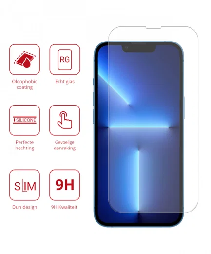Rosso Apple iPhone 13 Pro Max 9H Tempered Glass Screen Protector afbeelding 2