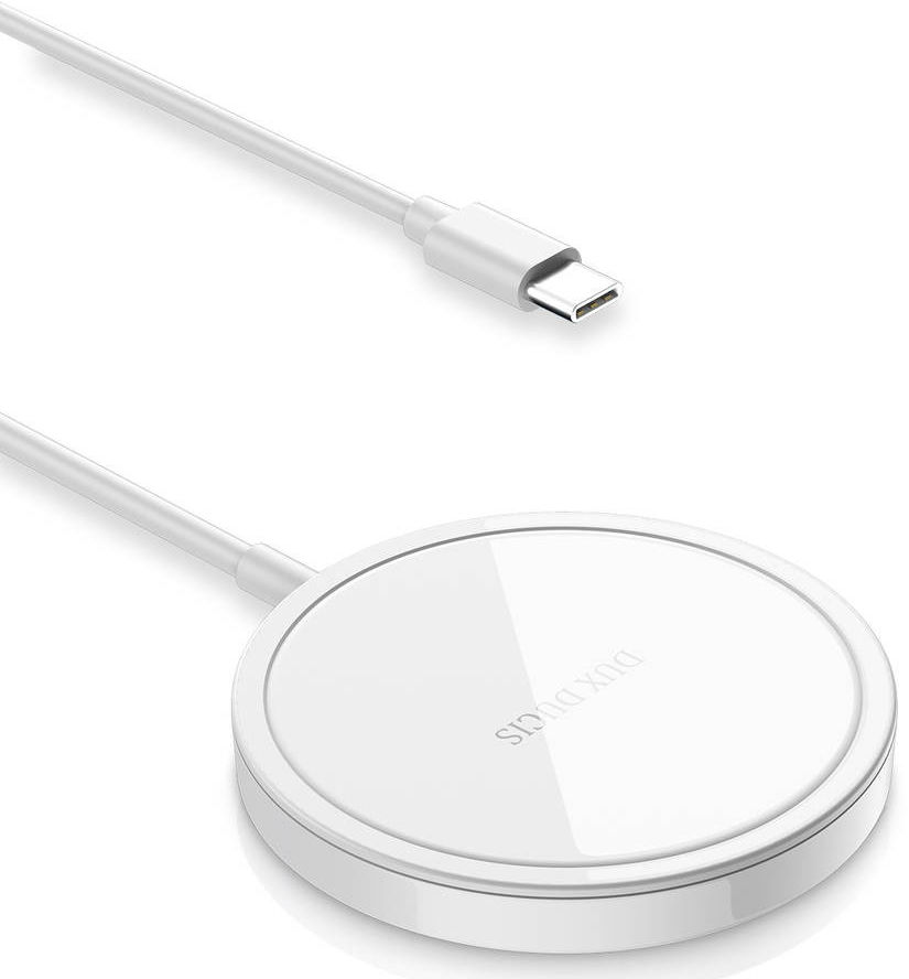 Dux Ducis 15W Magnetische Draadloze Oplader met MagSafe Wit afbeelding 1