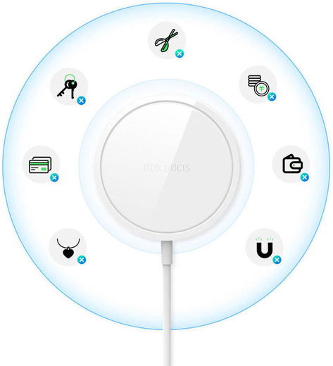 Dux Ducis 15W Magnetische Draadloze Oplader met MagSafe Wit afbeelding 3
