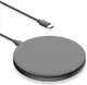Dux Ducis Draadloze Oplader 15W Fast Charge + USB-C Kabel 1M Zwart afbeelding 1