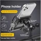 GUB Plus 15 Universele Draaibare Telefoon Fietshouder Zwart afbeelding 9