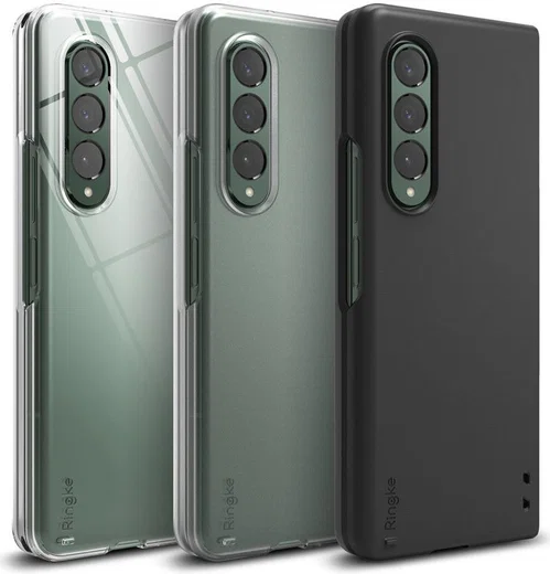 Ringke Slim Samsung Galaxy Z Fold 3 Hoesje Ultra Dun Matte Transparant afbeelding 2