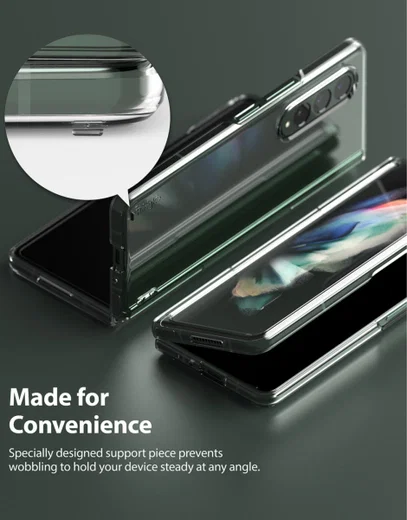 Ringke Slim Samsung Galaxy Z Fold 3 Hoesje Ultra Dun Matte Transparant afbeelding 6