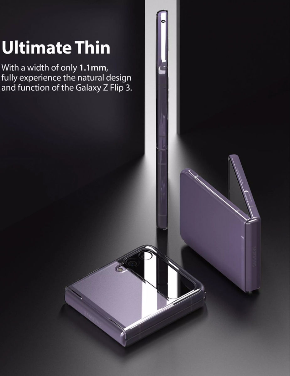 Ringke Slim Samsung Galaxy Z Flip 3 Hoesje Ultra Dun Transparant afbeelding 4