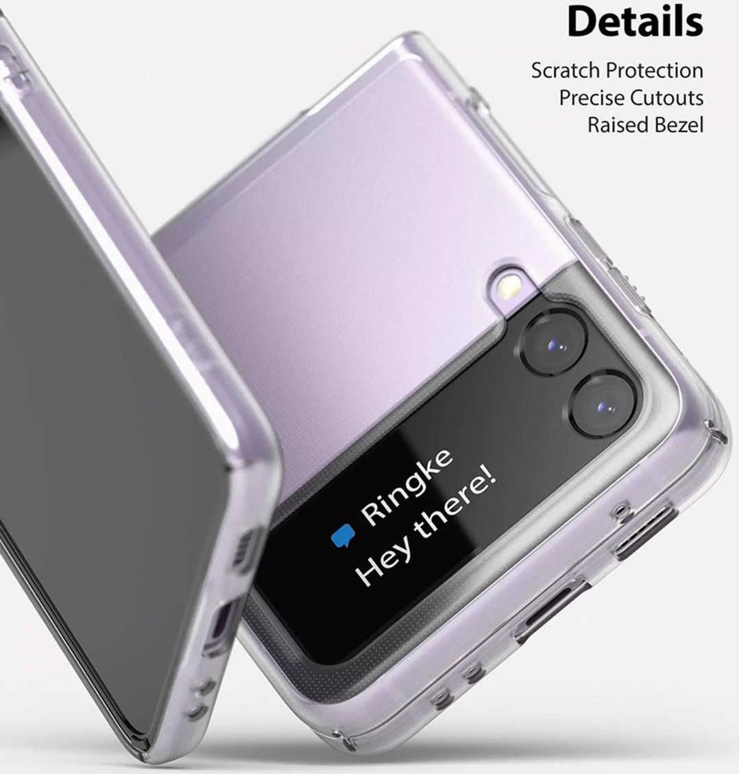 Ringke Slim Samsung Galaxy Z Flip 3 Hoesje Ultra Dun Transparant afbeelding 5