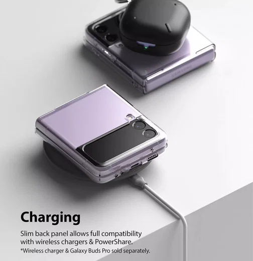 Ringke Slim Samsung Galaxy Z Flip 3 Hoesje Ultra Dun Transparant afbeelding 6