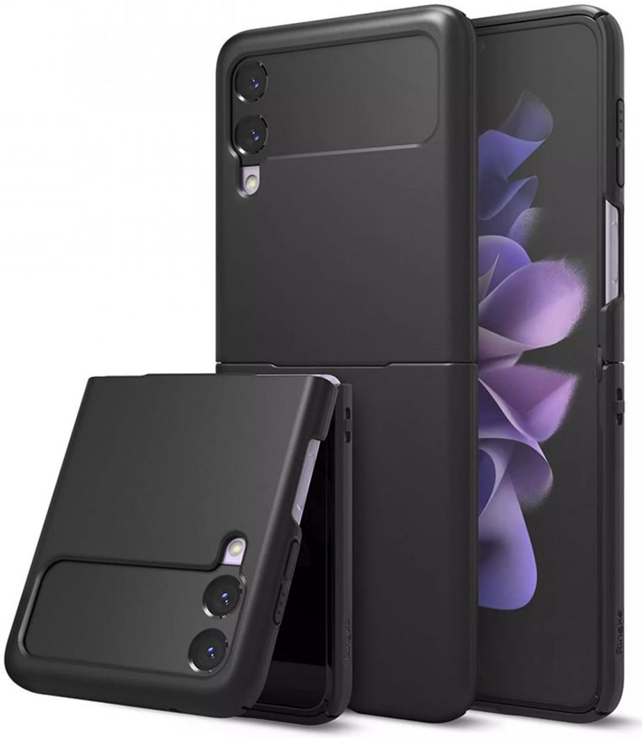 Ringke Slim Samsung Galaxy Z Flip 3 Hoesje Ultra Dun Zwart afbeelding 1