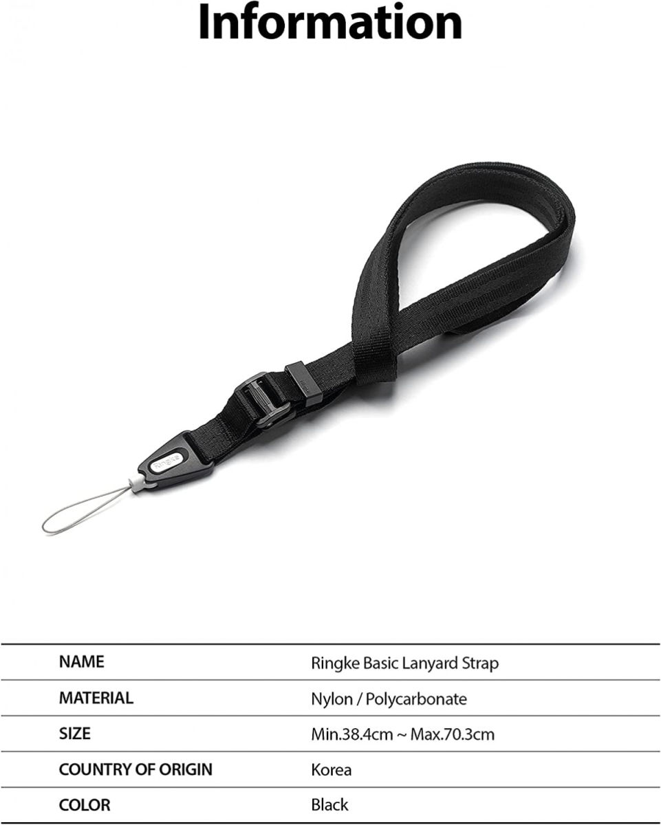 Ringke Lanyard Strap Schouder/Nek/Pols voor Smartphone/Sleutels/Camera afbeelding 9
