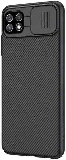 Nillkin CamShield Samsung Galaxy A22 5G Hoesje met Camera Slider Zwart afbeelding 14