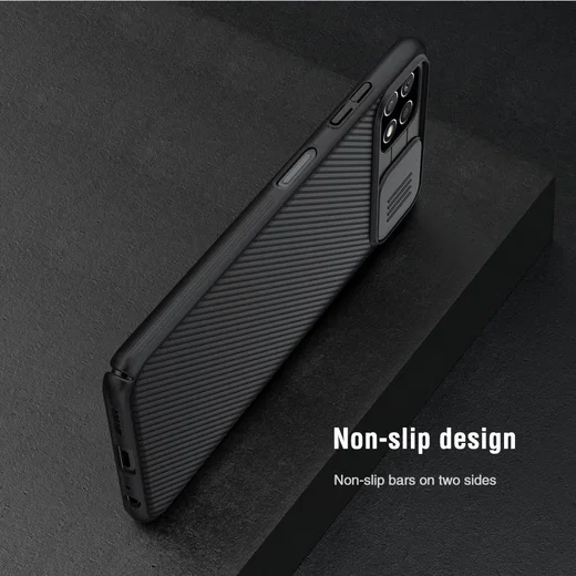 Nillkin CamShield Samsung Galaxy A22 5G Hoesje met Camera Slider Blauw afbeelding 9