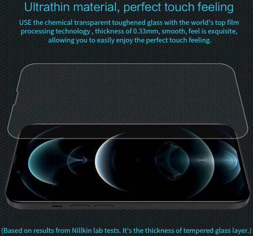 Nillkin Apple iPhone 13 Mini Screen Protector Anti-Explosie Glas 0.2mm afbeelding 11