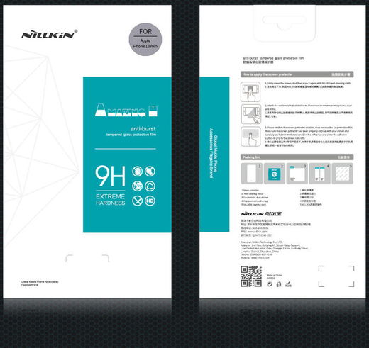 Nillkin Apple iPhone 13 Mini Screen Protector Anti-Explosie Glas 0.2mm afbeelding 17