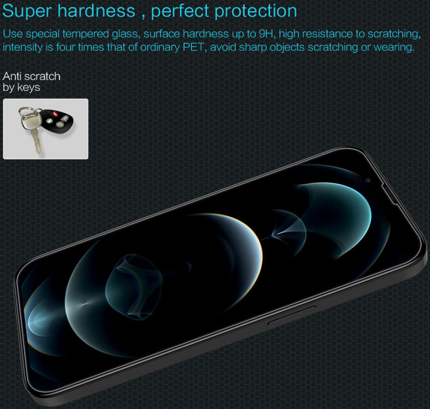 Nillkin Apple iPhone 13 Mini Screen Protector Anti-Explosie Glas 0.2mm afbeelding 9