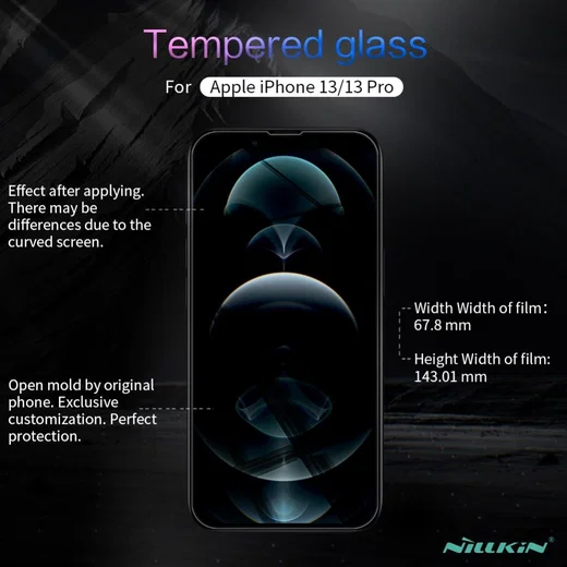 Nillkin iPhone 13 / 13 Pro Screen Protector Anti-Explosie Glas 0.2mm afbeelding 7