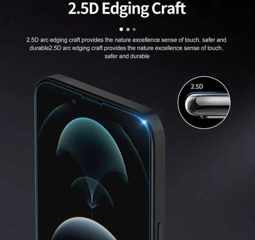Nillkin iPhone 13 Pro Max Screen Protector Anti-Explosie Glas 0.2mm afbeelding 7