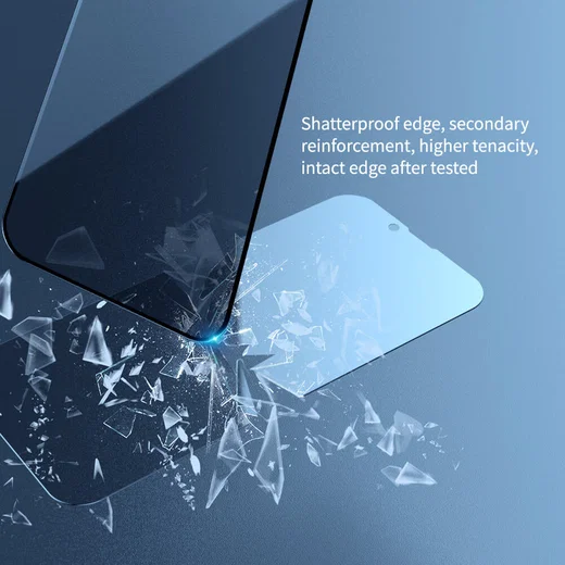 Nillkin Apple iPhone 13 Mini Screen Protector Privacy Tempered Glass afbeelding 8