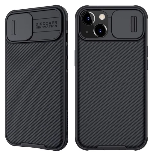 Nillkin CamShield iPhone 13 Mini MagSafe Hoesje Camera Slider Zwart afbeelding 10