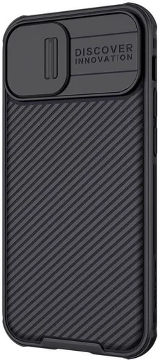 Nillkin CamShield Apple iPhone 13 Mini Hoesje met Camera Slider Zwart afbeelding 2