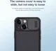 Nillkin CamShield Apple iPhone 13 Mini Hoesje met Camera Slider Zwart afbeelding 10