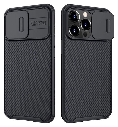 Nillkin CamShield Apple iPhone 13 Pro Hoesje met Camera Slider Zwart afbeelding 4