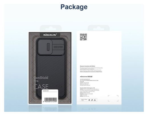 Nillkin CamShield Apple iPhone 13 Pro Hoesje met Camera Slider Zwart afbeelding 6