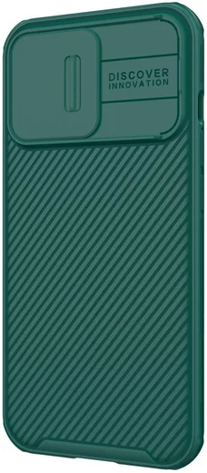 Nillkin CamShield Apple iPhone 13 Pro Hoesje met Camera Slider Groen afbeelding 2