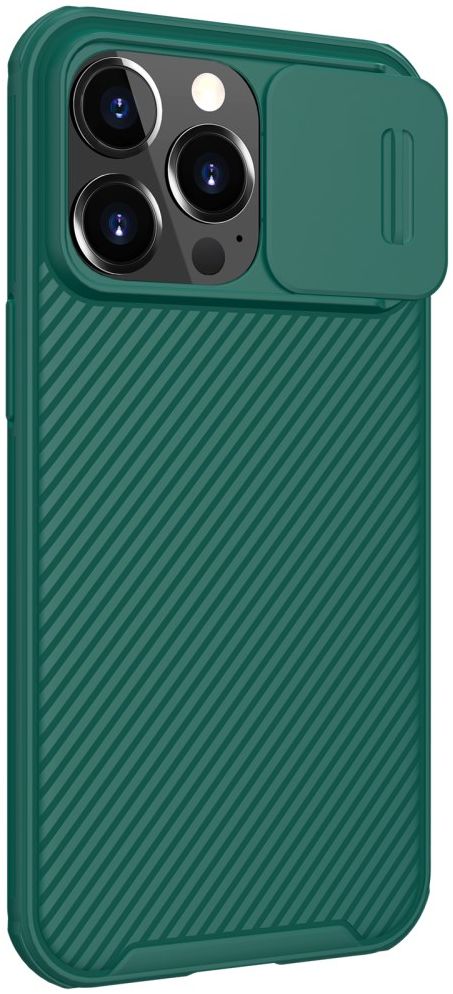 Nillkin CamShield Apple iPhone 13 Pro Hoesje met Camera Slider Groen afbeelding 7