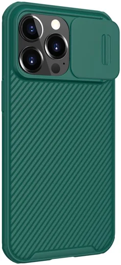 Nillkin CamShield Apple iPhone 13 Pro Hoesje met Camera Slider Groen afbeelding 7