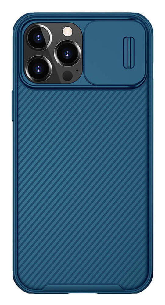 Nillkin CamShield Apple iPhone 13 Pro Max Hoesje Camera Slider Blauw afbeelding 1