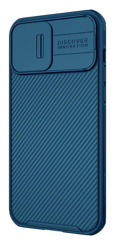 Nillkin CamShield Apple iPhone 13 Pro Max Hoesje Camera Slider Blauw afbeelding 2