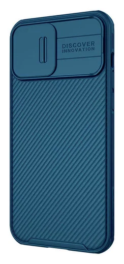 Nillkin CamShield Apple iPhone 13 Pro Max Hoesje Camera Slider Blauw afbeelding 2