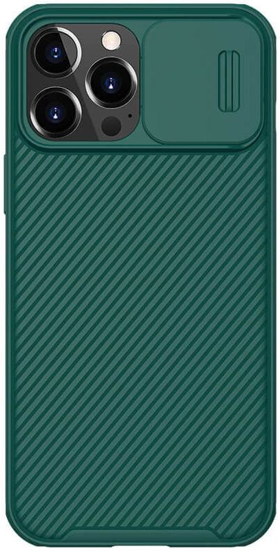 Nillkin CamShield Apple iPhone 13 Pro Max Hoesje Camera Slider Groen afbeelding 1