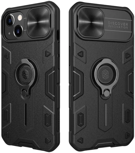 Nillkin CamShield Armor Apple iPhone 13 Pro Camera Slider Zwart afbeelding 12